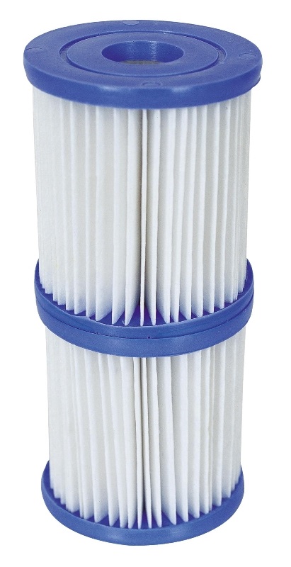 Suodatin Bestway 8 x 9cm 2 kpl - Uima-altaat ja tarvikkeet - 6942138918403 - 1