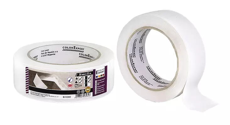 Suojateippi 38mmx33m uv14 valk. - Rakennusteipit - 4013307535843 - 1