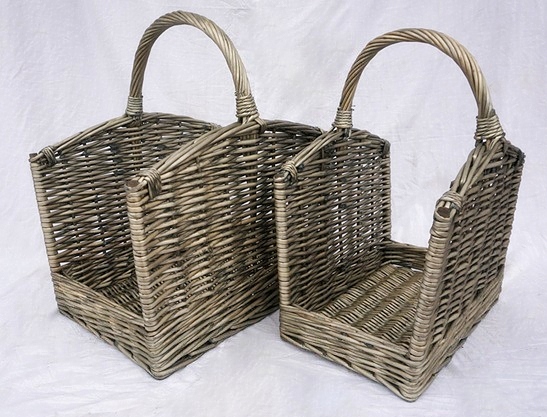 Takkakori harmaa 48 x 34 x 34 cm - Takat ja kaminat - 6438168094533 - 1