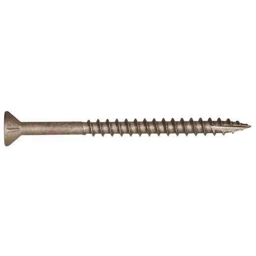 Terassiruuvi 4,2 x 45 mm ruskea 200 kpl - Kiinnikkeet ja ruuvit - 6438168066493 - 1
