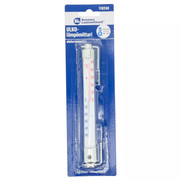 Ulkol=C3=A4mp=C3=B6mittari ter=C3=A4s -50+50=C2=B0C - Lämpömittarit ja sääasemat - 6438168102153 - 1