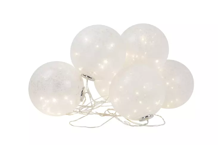 Valosarja lankapallo 20 cm - Valosarjat - 6435200232113 - 1