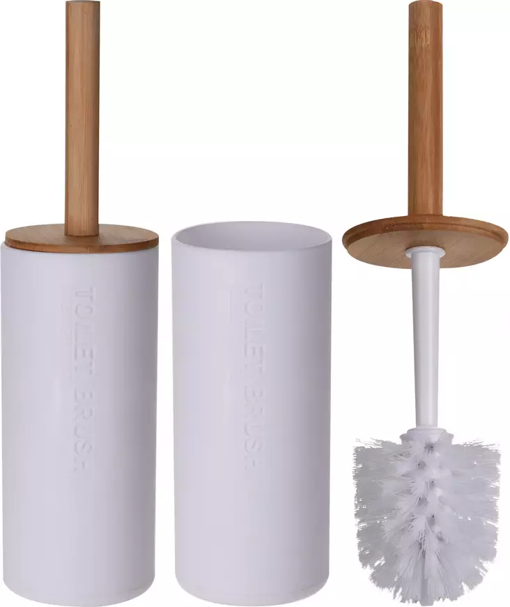 WC-harja Bambu-kahva + pidike - Harjat, mopit, lastat - 8719987399213 - 1
