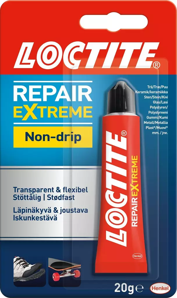 Loctite yleisliima Repair Extreme 20 g - Liimat - 7332531013963 - 1