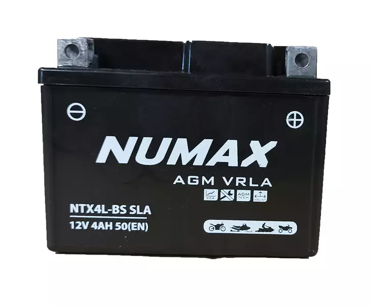 Pienakku huoltovapaa Numax YTX4L-BS - Auton akut ja pienakut - 5060196066223 - 1