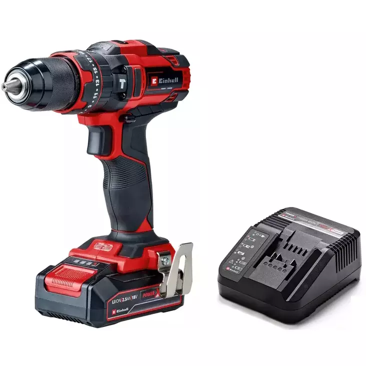 Akkuiskuporakone Einhell TE-CD 18/44 Li- - Akkuporakoneet ja ruuvinvääntimet - 4006825679533 - 1