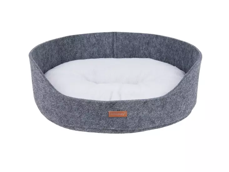 Amiplay Hygge 2in1 koiranpeti ovaali, harmaa - Koiran pedit - TN-227043 - 1