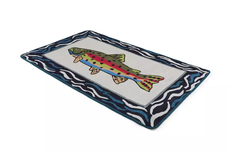 Antibakteerinen Kylpymatto 70x120 cm - Monivärinen, 100% Polyesteri, Konepestävä, Liukumaton, 10 mm Nukka - Kylpyhuonematot ja kosteantilan matot - 8683342497633 - 1
