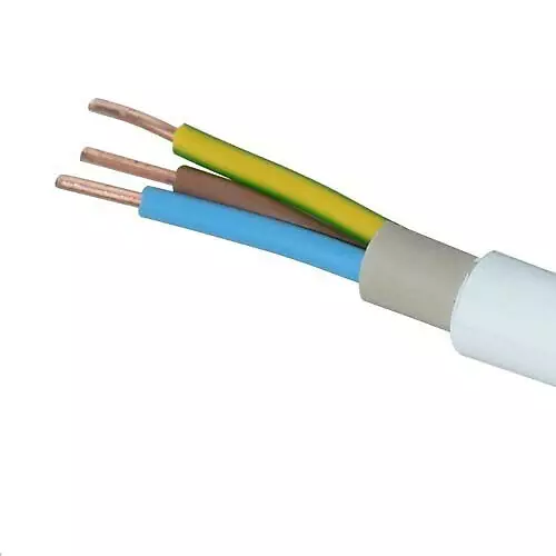 Asennuskaapeli MMJ 3x1,5S 25 m - Sähköjohdot ja -kaapelit - 6438140420183 - 1