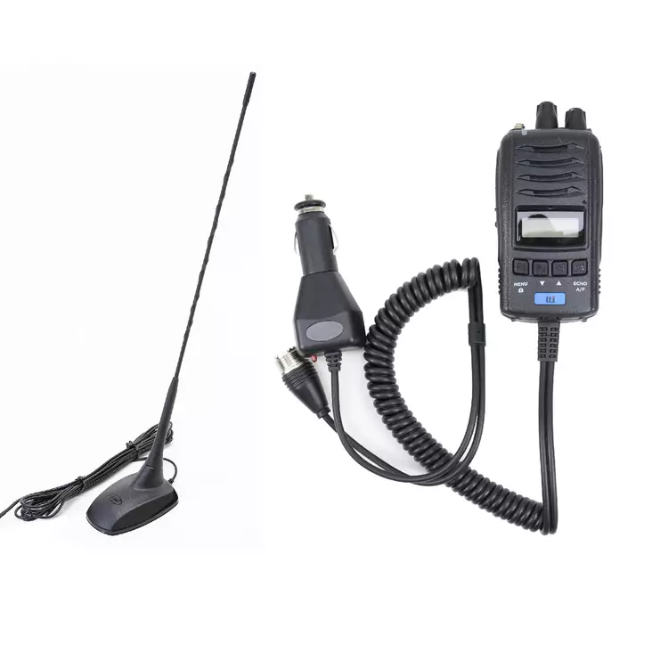 CB TTi TCB-H100 -radioasemapaketti ja CB PNI Extra 48 -antenni - PNI tuotteet - 5949066545863 - 1