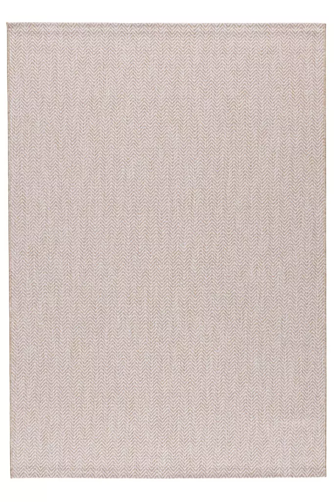 Ecru Matto 160x230 cm - 100% Polypropeeni, Koneellisesti Kudottu, Helppohoitoinen, Kestävä ja Tyylikäs - Suuret ja keskikokoiset matot - 8684282011323 - 1