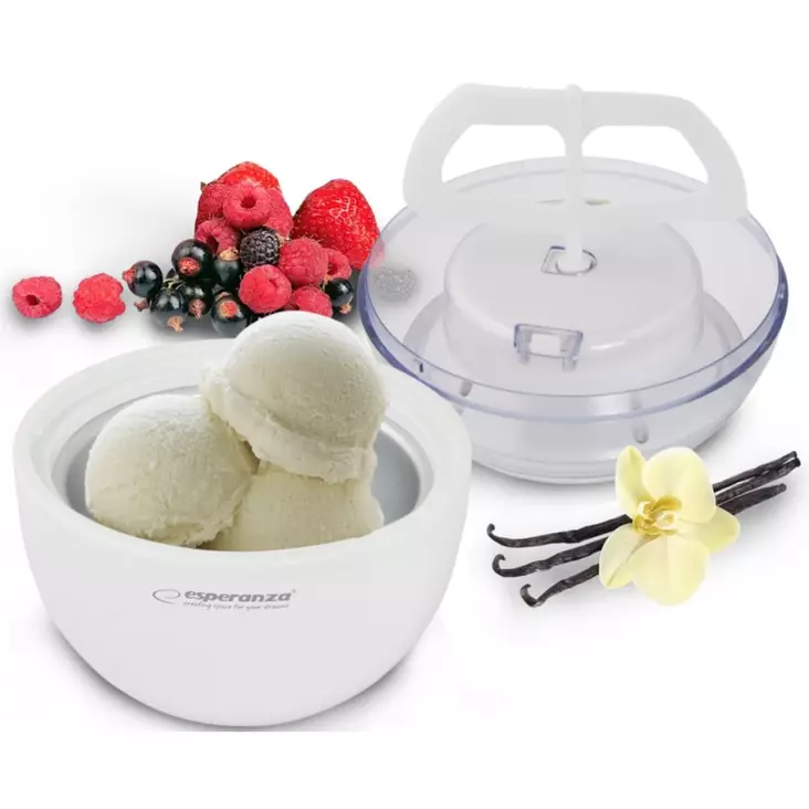 Jäätelökone Vanilla Esperanza - Keittiön erikoiskoneet ja grillit - 5901299954713 - 1