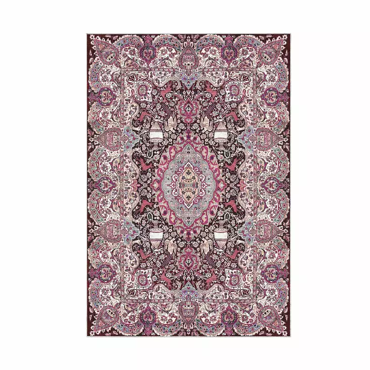 Kylpyhuonematto Setti 2 kpl - Monivärinen, 100% Polyesteri, 850 gr/m², Koko 50x60 cm ja 60x100 cm, Konepestävä - Kylpyhuonematot ja kosteantilan matot - 8683342420303 - 1