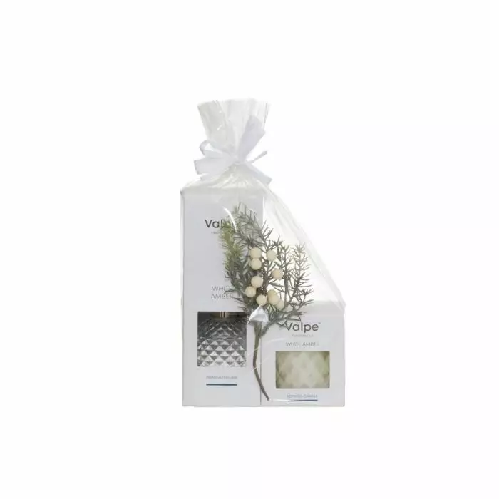 Lahjapakkaus Kristalli white amber - Kynttilät ja lyhdyt - 6410416524023 - 1