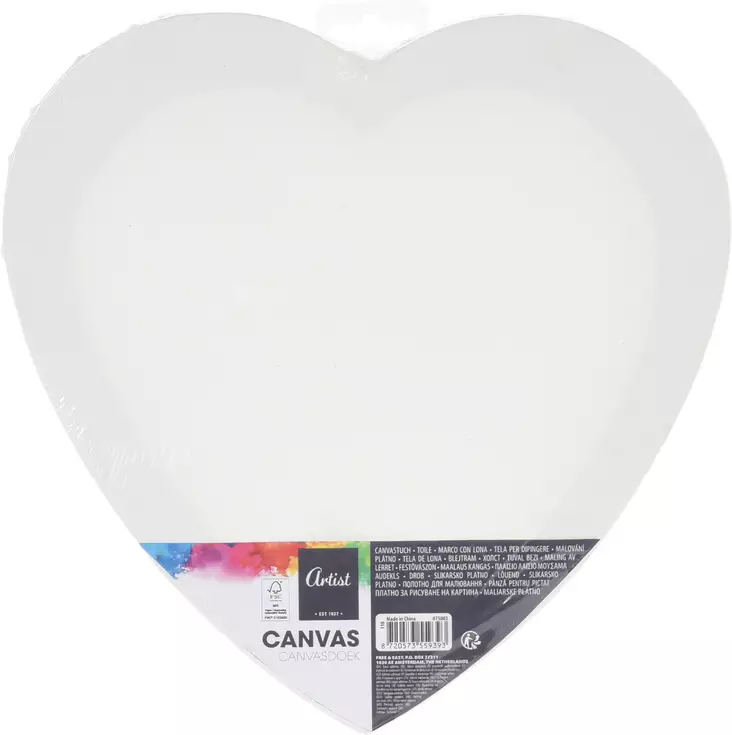 Maalauspohja kankaalle 29x29 cm - Maalaus- ja taulupohjat - 8720573559393 - 1