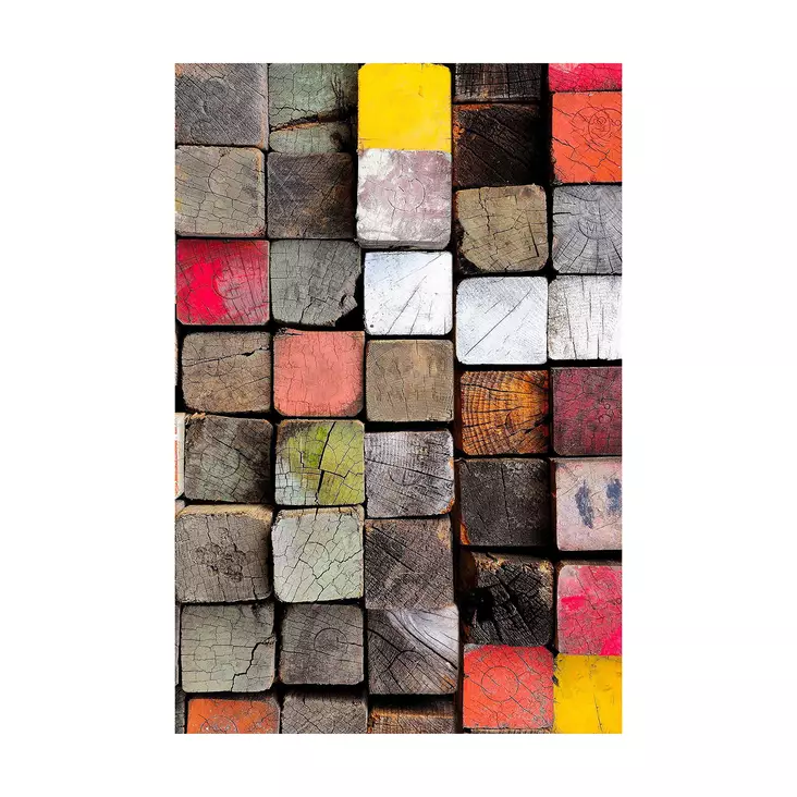 Matto (50 x 80), monivärinen, 50 x 80 cm, konepestävä, liukumaton - Pienet matot ja käytävämatot - 8683342308083 - 1