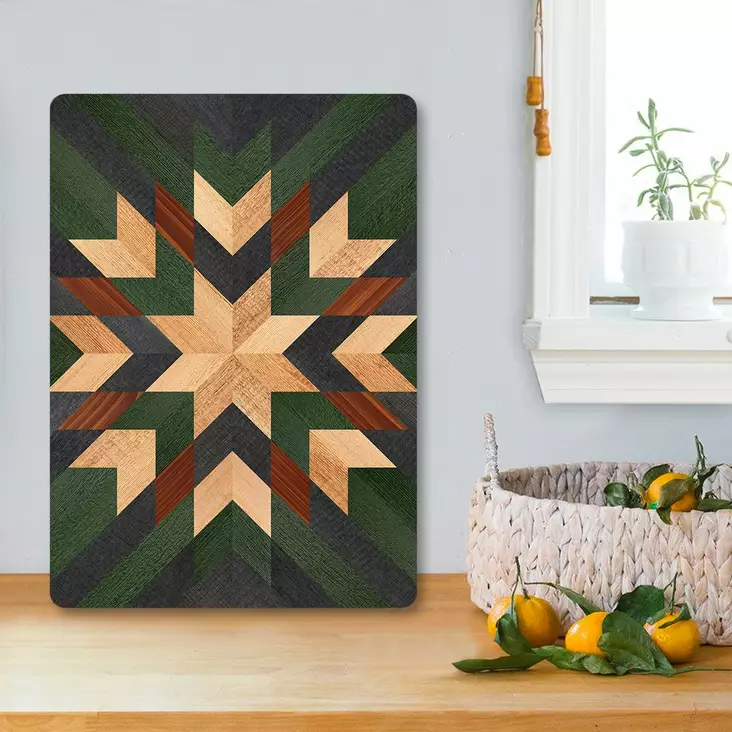 Monivärinen 100% Karkaistu Lasi Leikkuulauta 20x30 cm - Antibakteerinen, Helppo Puhdistaa, Liukumaton - Keittiötyövälineet - 8684283727933 - 1