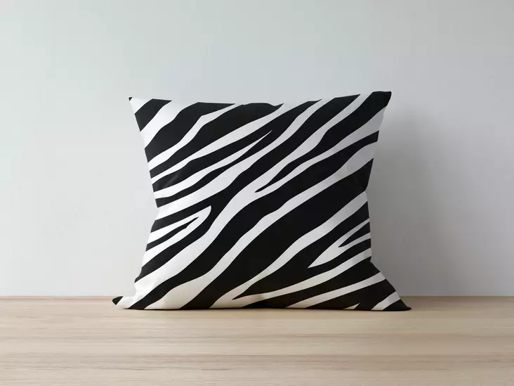 Monivärinen Tyynynpäällinen 43x43 cm - 50% Polyesteri/50% Puuvilla, Digitaalinen Painatus, Konepestävä 30 °C:ssa - Koristetyynyt - 8682870194663 - 1