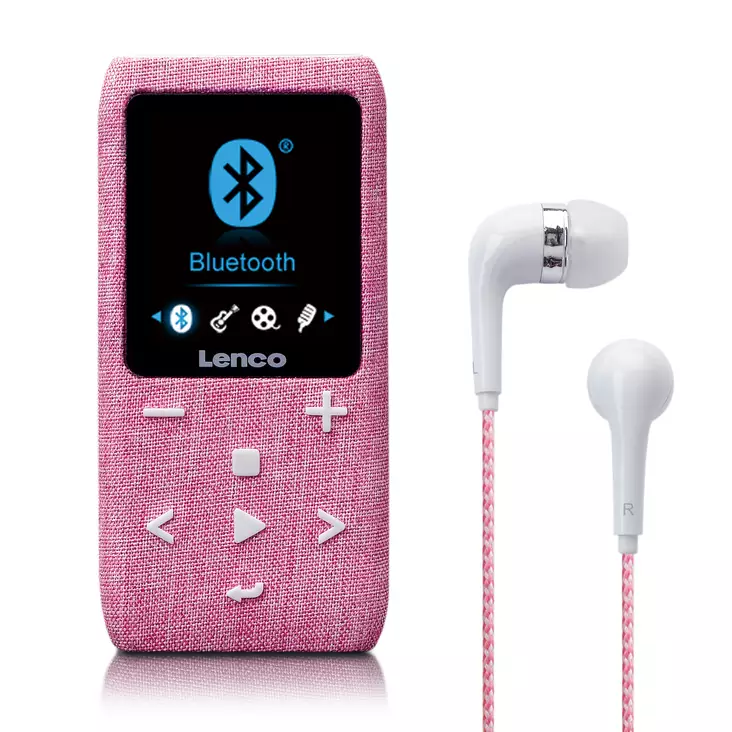 MP3/MP4-soitin Bluetooth® 8 GB Micro SD-kortti Vaaleanpunainen - Radiot ja MP3/4-soittimet - 8711902042693 - 10