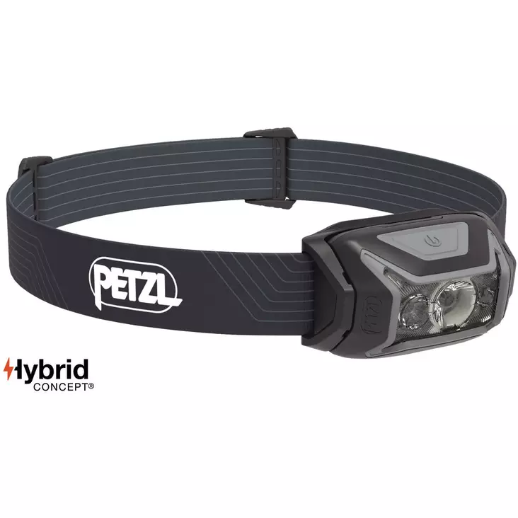 Otsalamppu ACTIK harmaa Petzl E063AA00 - Otsalamput - 3342540838673 - 1