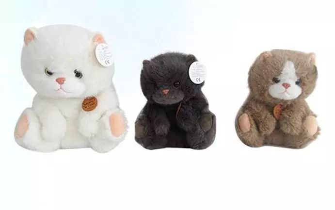Pehmokissanpentu lelukaveri 22cm - suloinen pehmo 2+ vuotta, eriväriset - Pehmolelut - 6438484017803 - 1