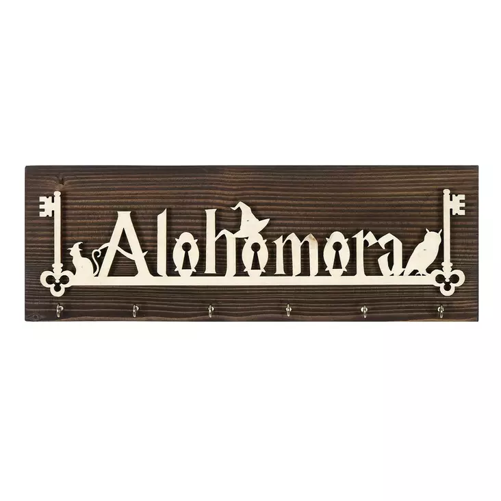 Puinen avainkaappi, monivärinen, 40 x 14 x 3 cm, kestävä, tilava, helppo asentaa - Lukot ja avainkaapit - 8683342945783 - 1