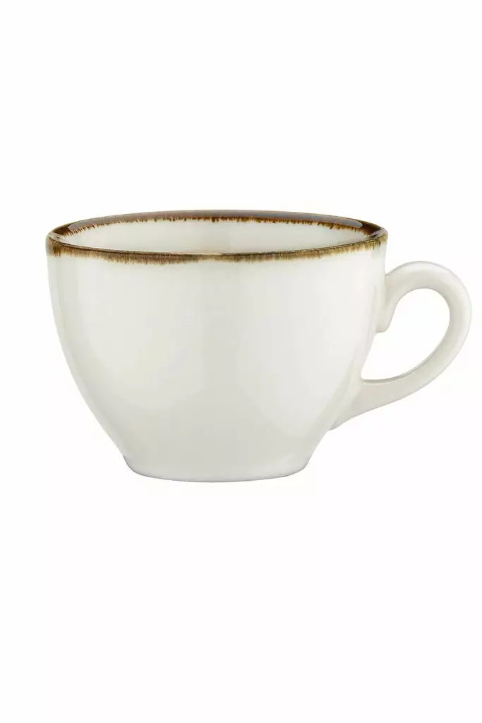 Teekuppisarja (8 osaa), kaneli, 6.4 cm / 220 cc, kestävä, tyylikäs, käytännöllinen - Kahvi- ja teeastiat - 8684283800193 - 1