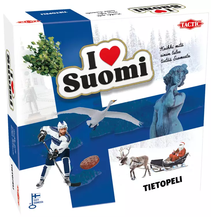 Tietopeli I love Suomi - Pöytäpelit - 6416739607283 - 1