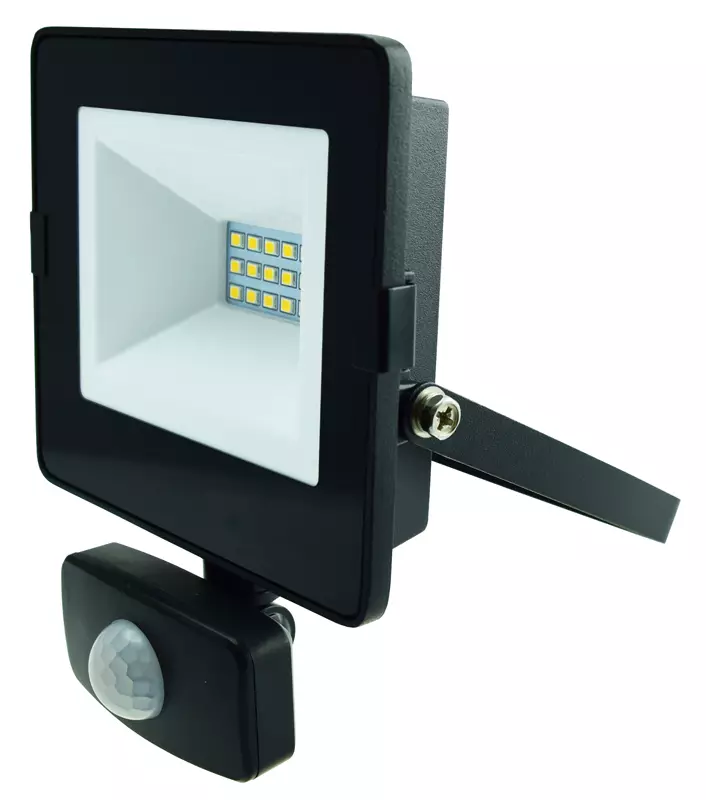 Valonheitin PROMO liiketunnistin 10 W 1000 lm 4K IP44 musta - Poistoerät - 0283080137303 - 1