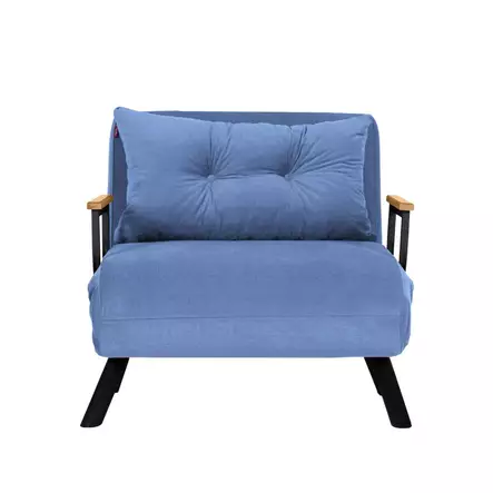 1-istuttava vuodesohva, sininen, 175 cm x 60 cm, kestävä, tilaa säästävä - Sohvat - 8683342998734 - 1