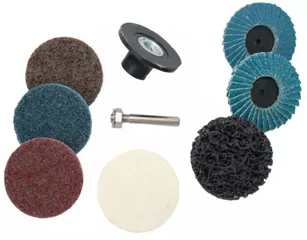 Hiomalaikkasarja 9 osaa - Laikat kulmahiomakoneeseen - 6430032157924 - 1