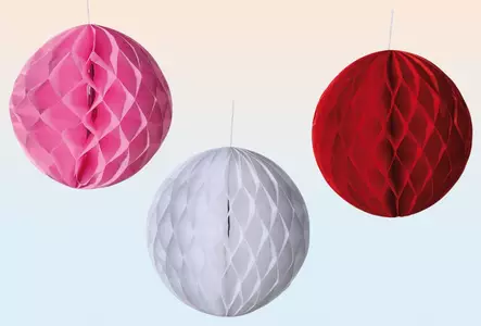 Koristepallo paperinen 30 cm - Koristeet, koriste-esineet - 4029811341634 - 1