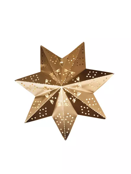 Leena messinki metallit=C3=A4hti, 30 cm, led - Koristevalot - 6435200213174 - 1