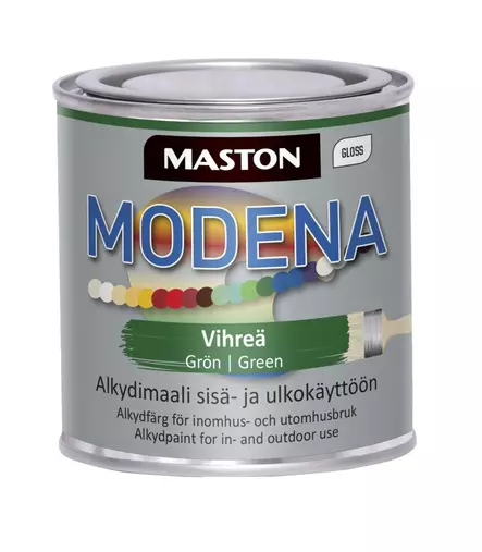 Maali Maston Modena vihre=C3=A4 250ml - Metalli- ja kalustemaalit - 6412496043944 - 1