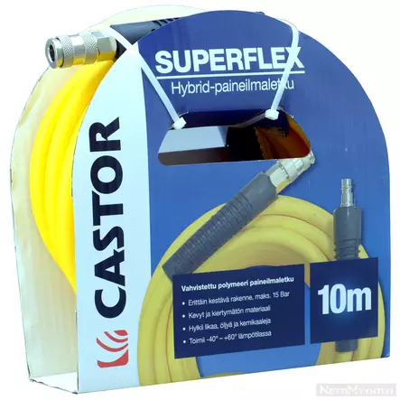 Paineilmaletku Castor Flex 10 m - Paineilmaletkut ja liittimet - 6438168087764 - 2