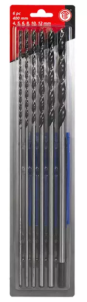 Puuporasarja 6-os. 4-12mm pitkä - Teräsarjat - 7392813984534 - 1