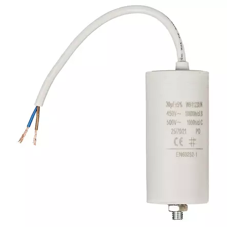 Kondensaattori | 30 uF | 450 V | Johdin johto | 10 kpl - Varaosat - 5412810477364 - 10