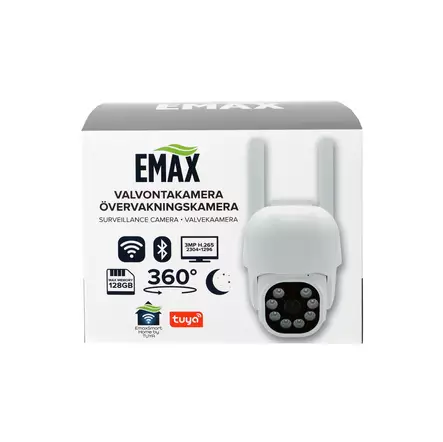 Emax WiFi 360 valvontakamera - Ulkokamerat - 6418536036754 - 2