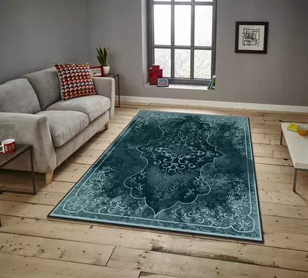 Monivärinen Matto 160x230 cm - 100% Polyesteri, Digitaalinen Painatus, Konepestävä, Liukumaton Alapuoli - Suuret ja keskikokoiset matot - 8683342182294 - 2