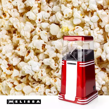 Popcorn-kone | 60 g | 1200 W | 2 - 4 min | Punainen/valkoinen | Punainen/valkoinen - Keittiön erikoiskoneet ja grillit - 8711902090014 - 5