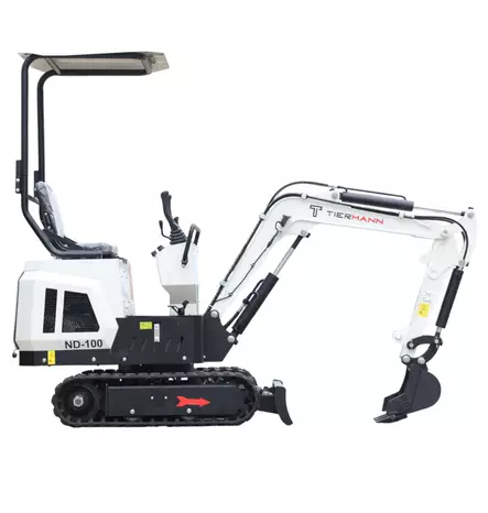 Tiermann ND-100 1,0 t minikaivinkone kolmella kauhalla - Työkoneet ja ajoneuvojen lisälaitteet - 6438014386034 - 1