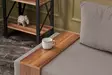 1-istuttava sohva, beige, 100 cm leveä, kestävä, helppohoitoinen - Sohvat - 8682870869134 - 3