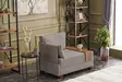 1-istuttava sohva, beige, 100 cm leveä, kestävä, helppohoitoinen - Sohvat - 8682870869134 - 5