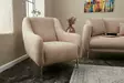1-istuttava sohva, beige kulta, 77 cm leveä, kestävä, helppohoitoinen -  - 19-19-8683743317554 - 2