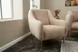 1-istuttava sohva, beige kulta, 77 cm leveä, kestävä, helppohoitoinen -  - 19-19-8683743317554 - 3