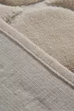 100% Puuvillainen Beige Kylpyhuonemattosetti (2 kpl) - Antibakteerinen, Liukumaton, Konepestävä, 50x60 cm & 60x100 cm - Kylpyhuonematot ja kosteantilan matot - 8681875010404 - 4