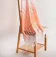 100% Puuvillainen Fouta Rantapyyhe, Oranssi, 90x180 cm, Korkea Imukyky, Erittäin Pehmeä, Konepestävä 30-40 °C - Pyyhkeet ja kylpytakit - 8683342756624 - 2