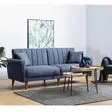 3-istuttava vuodesohva, tummansininen, 205 cm x 85 cm x 85 cm, mukava, käytännöllinen, tyylikäs - Vuodesohvat - 8681875323764 - 5