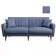 3-istuttava vuodesohva, tummansininen, 205 cm x 85 cm x 85 cm, mukava, käytännöllinen, tyylikäs - Vuodesohvat - 8681875323764 - 1