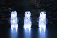 Akryyli pingviini 18 LED 3 kpl 1 - Valokoristeet ja valohahmot - 6410413336384 - 1